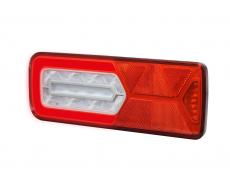 Rear lamp LED GLOWING Left 12V, additional conns, triangle